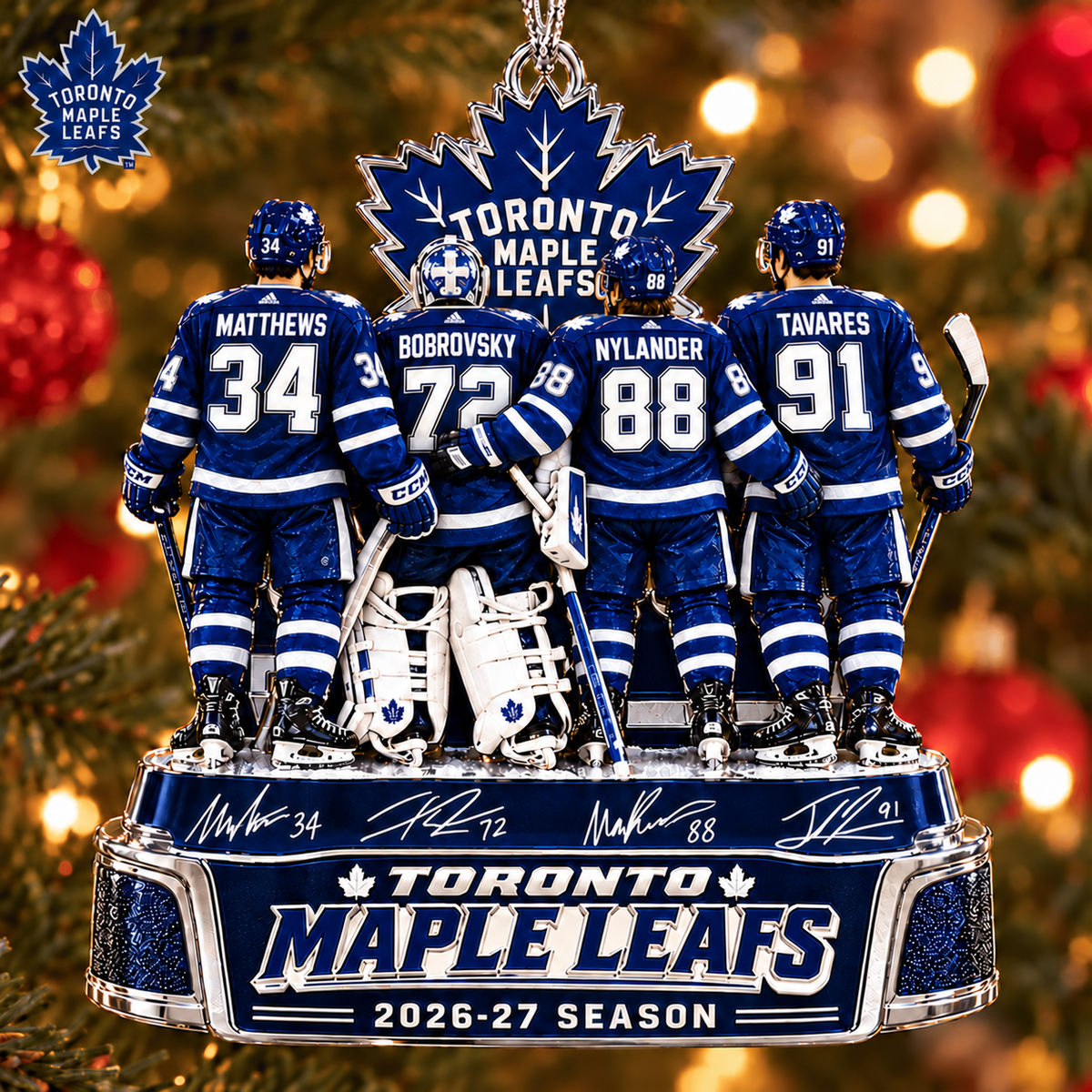 TML x NHL Game Day Premium Personalized Acrylic Ornament Gift For Fan
