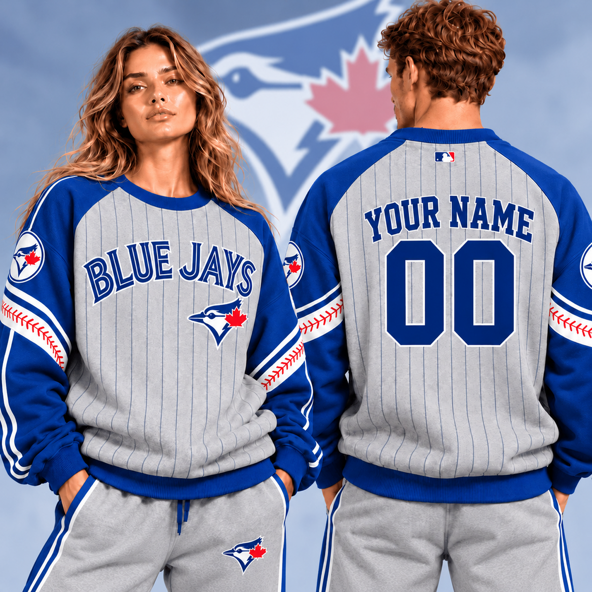 TOR x MLB Personalized Name Sweatshirt