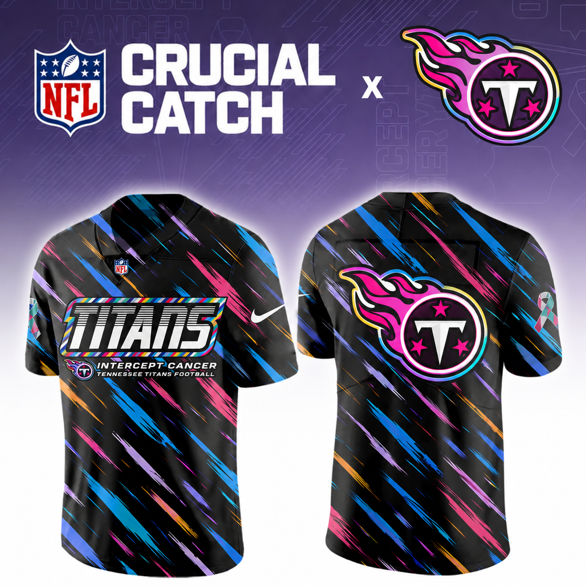 TT x NFL Crucial Catch Football Jersey