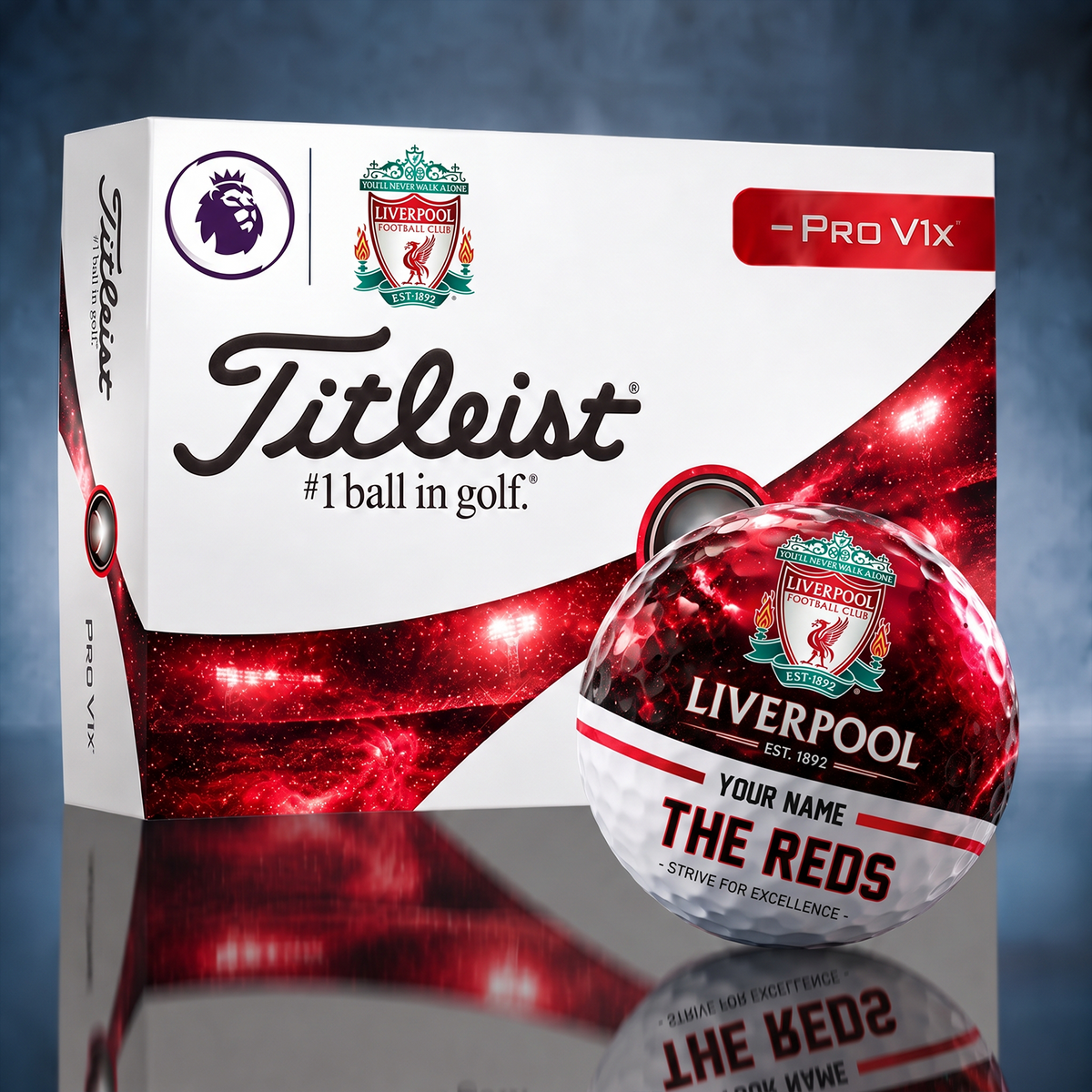 Titleist LIV x Premium EPL PERSONALIZED GOLF BALL LIMITED EDITION V7