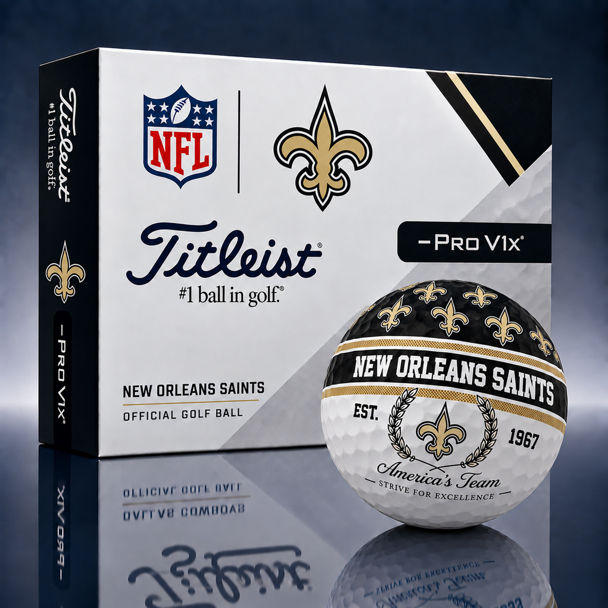 Titleist X Premium NFL NO PERSONALIZED GOLF BALL LIMITED EDITION V5
