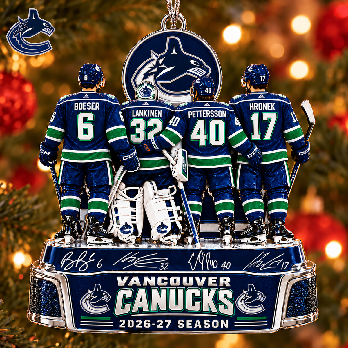 VC x NHL Game Day Premium Personalized Acrylic Ornament Gift For Fan