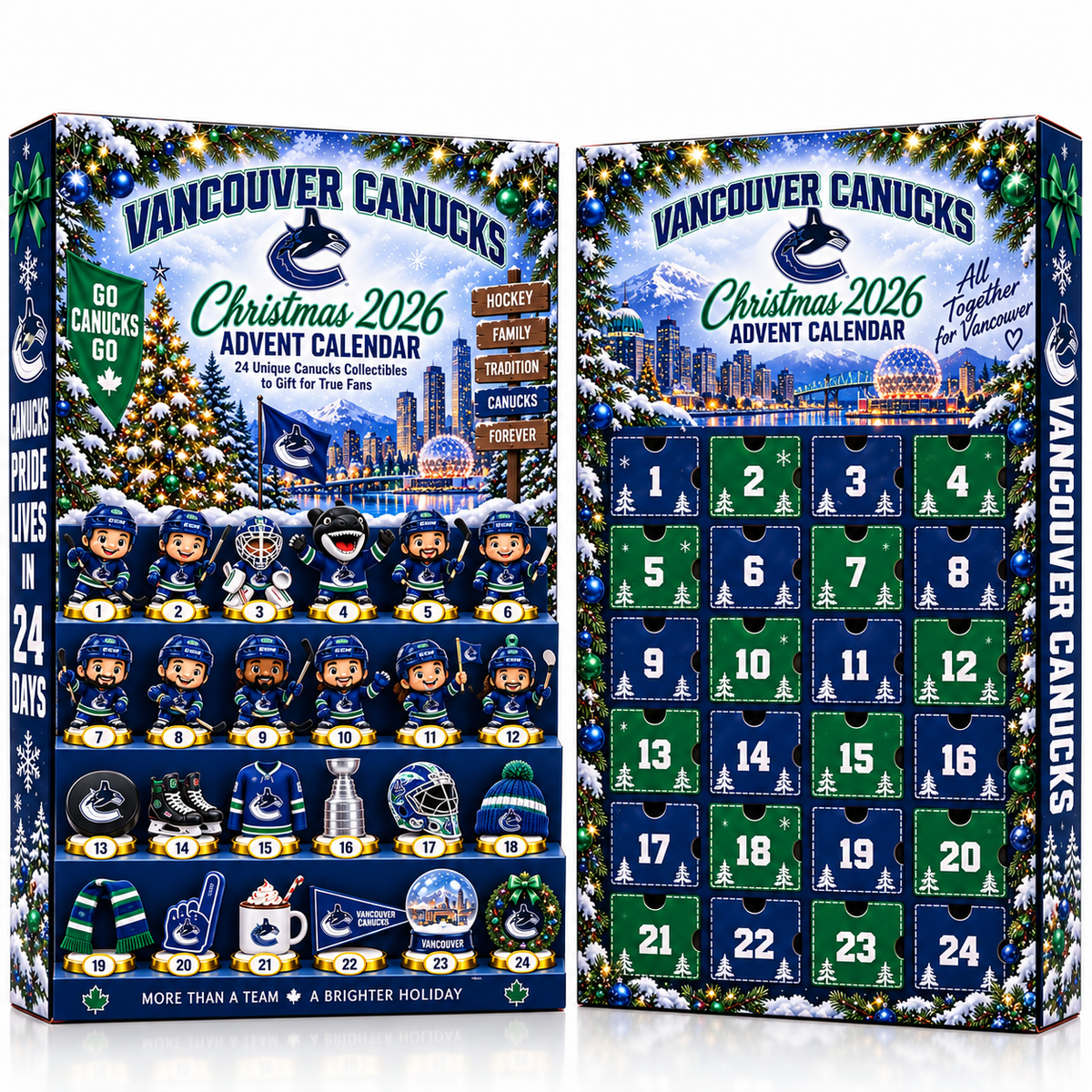 VC x NHL team Advent Calendar Box New Style For Fan