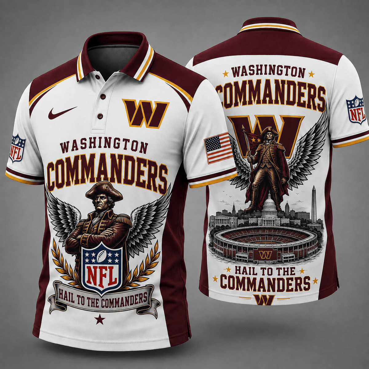 WC Premium NFL Winged Pride Polo