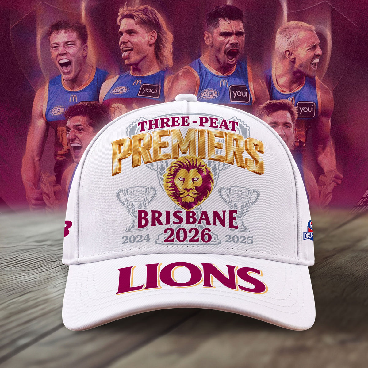 PREMIUM AFL X BL THANK FOR MEMORIES CHAMPIONSHIP CAP V3 LIMITED EDITION NDT VHM 2026