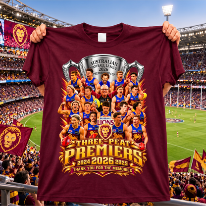 PREMIUM AFL X BL THANK FOR MEMORIES CHAMPIONSHIP TSHIRT V9 LIMITED EDITION NDT VHM 2026