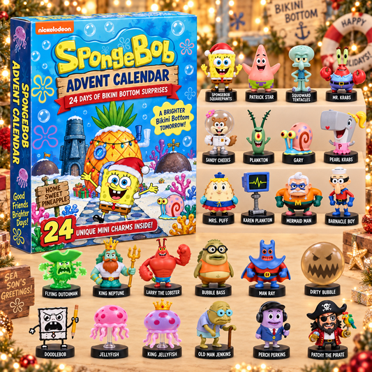 24 Days Of SpongeBob Advent Calendar Blink Box