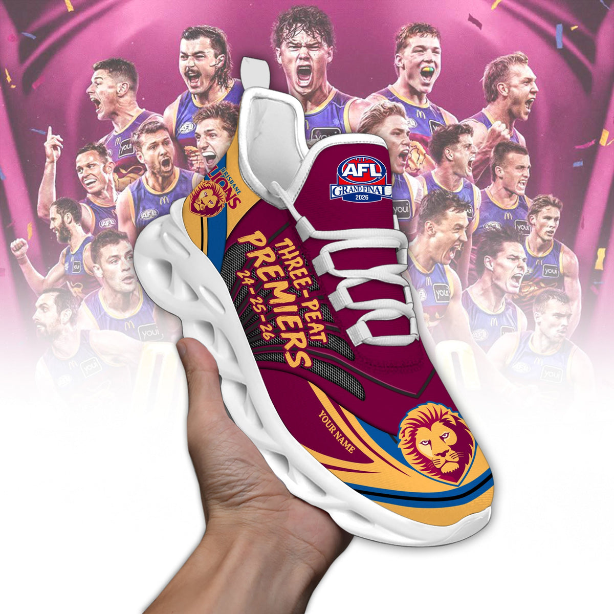 Premium AFL x BL EXCLUSIVE THANK FOR MEMORIES CHAMPIONSHIP V3  Air Max Shoes LIMITED EDITION NDT NHM 290926