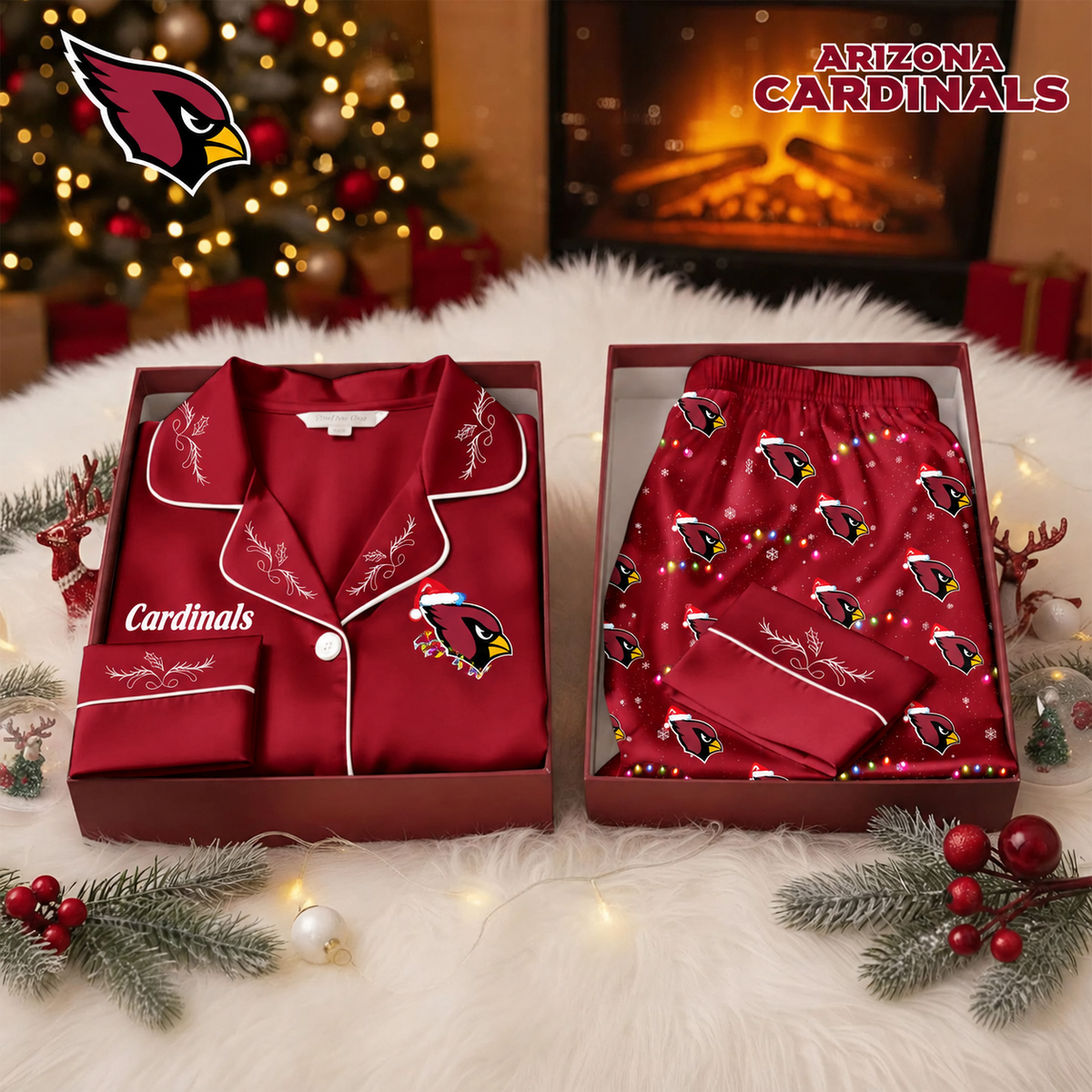 AC Premium NFL Christmas Cozy Pajama