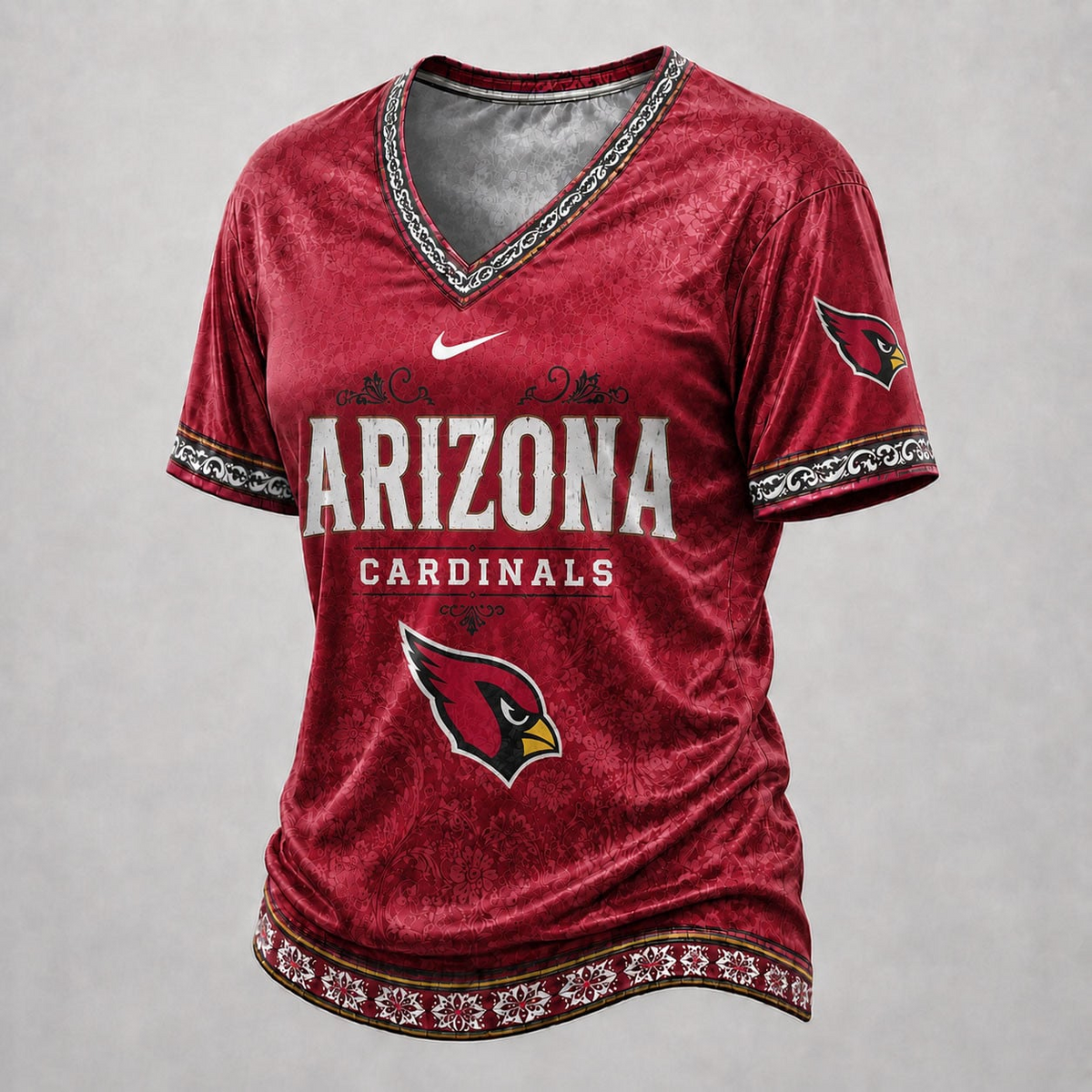 AC Premium NFL Classic Floral Satin Shirt
