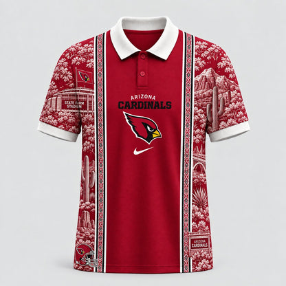 AC Premium NFL Heritage Cityscape Polo Shirt for Loyal Fans