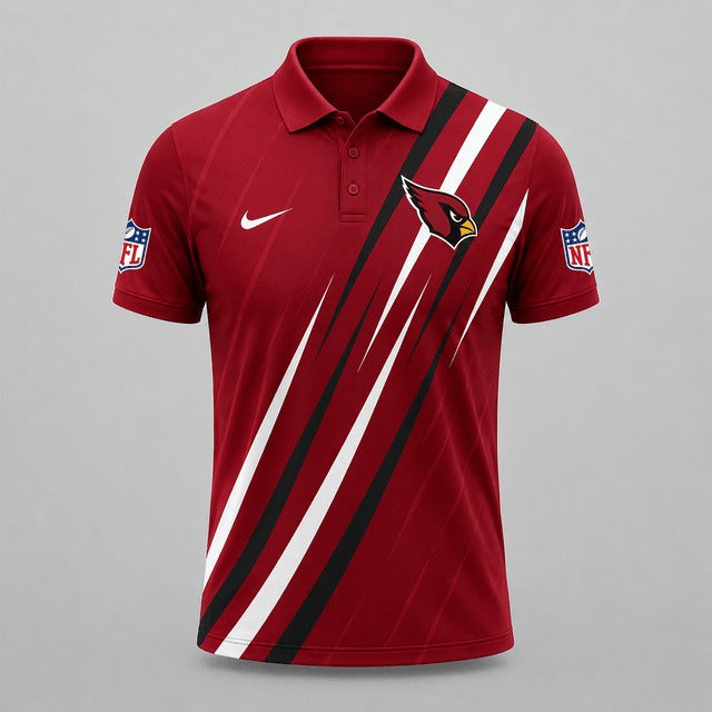 AC Premium NFL Premium Athletic Stripe Polo Shirt
