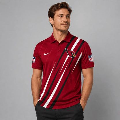 AC Premium NFL Premium Athletic Stripe Polo Shirt