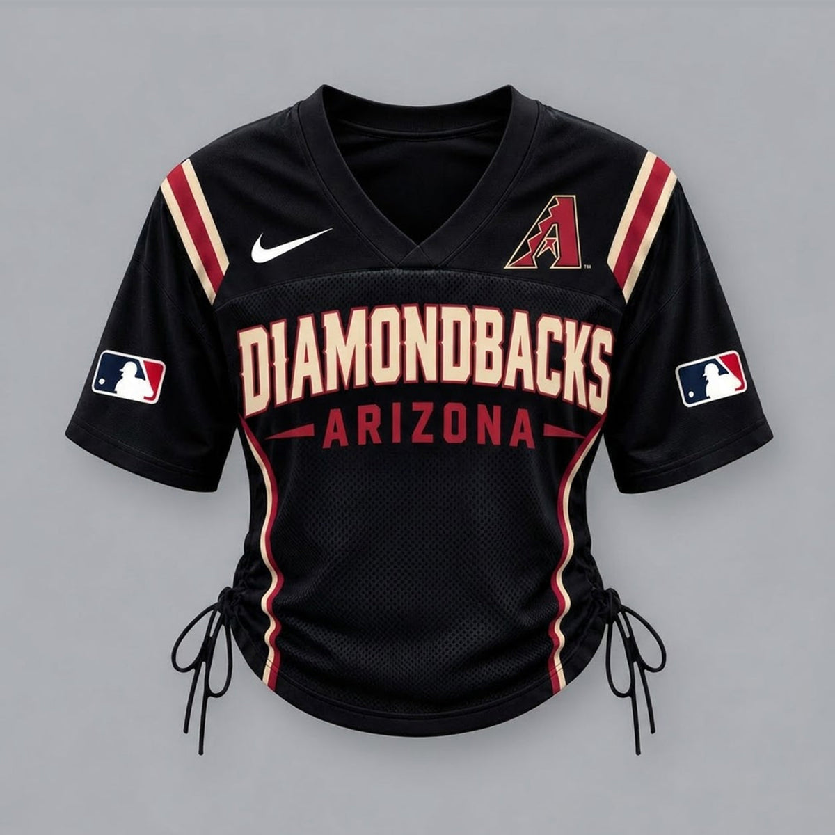 AD Premium MLB Game Day Women Lace-Up Jersey Shirt