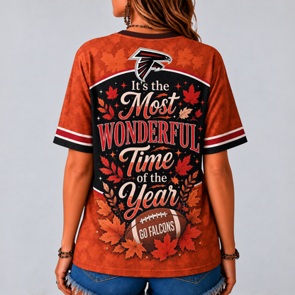 AF Premium NFL Fall Game Day V-Neck Shirt