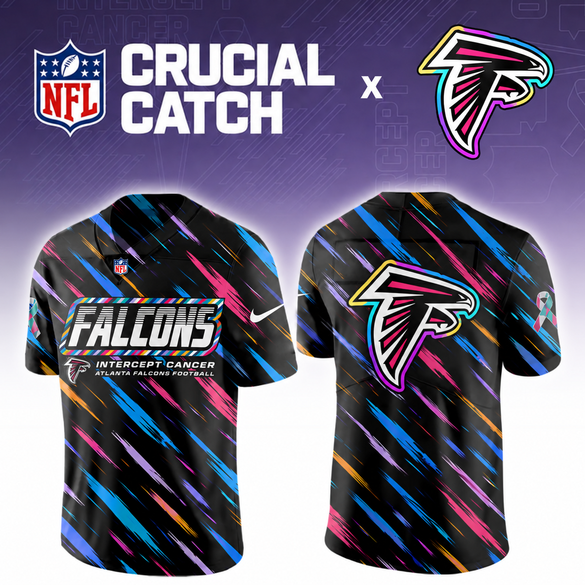 AF x NFL Crucial Catch Football Jersey