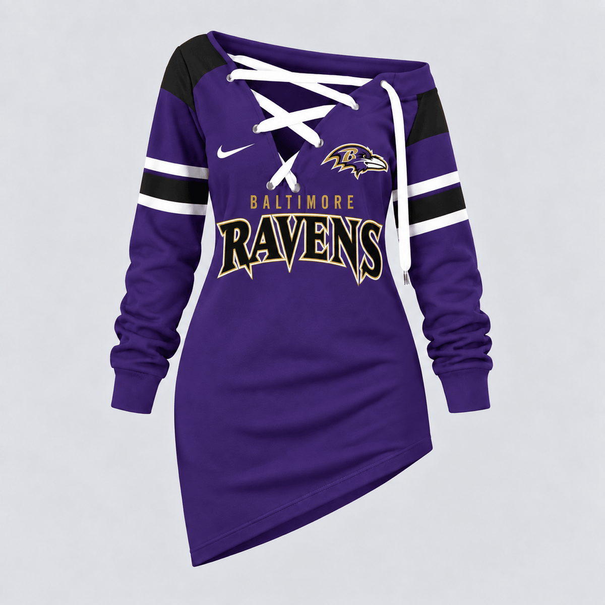 BAL x NFL Game Day Spirit Lace-Up Sweatshirt