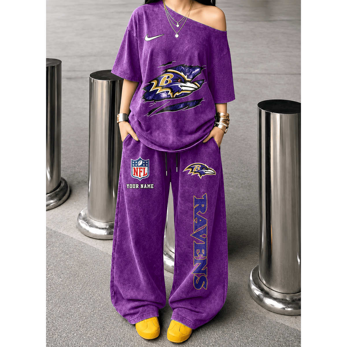 BAL x NFL Relaxed Fit Two Piece Sportswear Set