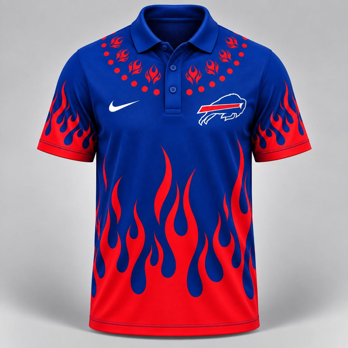 BB Premium NFL Flame Performance Polo Shirt