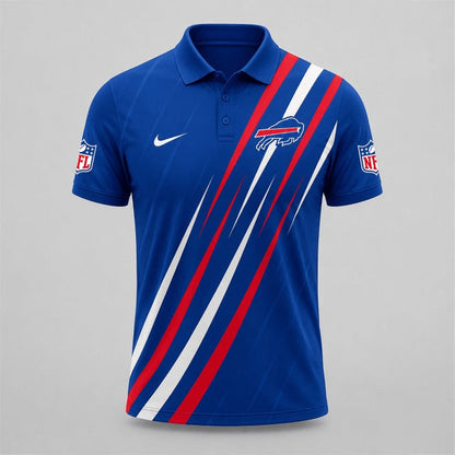 BB Premium NFL Premium Athletic Stripe Polo Shirt