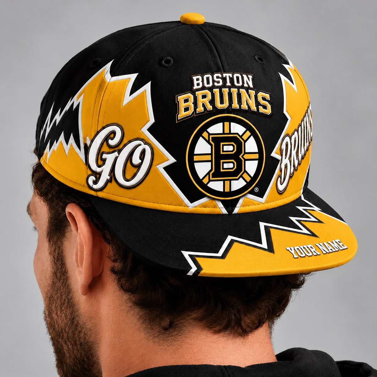 BB x NHL Premium Snapback Hat Personalized Gift For Fan Hockey Men Women