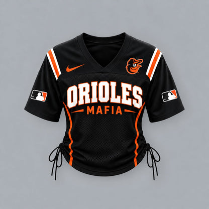 BO Premium MLB Game Day Women Lace-Up Jersey Shirt