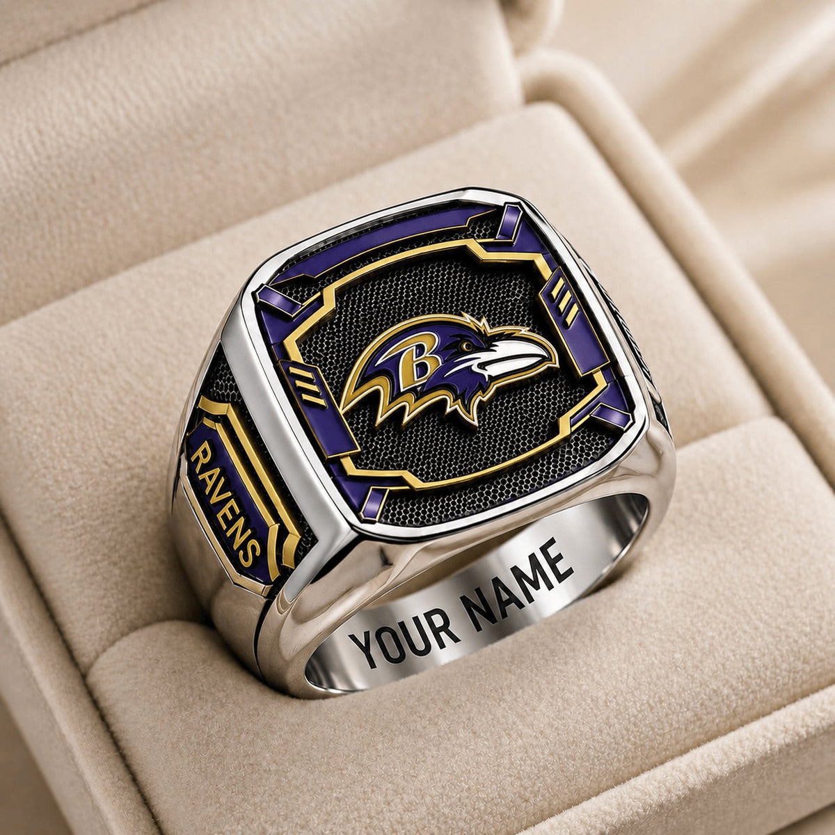 BR NFL Special Ring Custom Any Name Gift For Fan Love