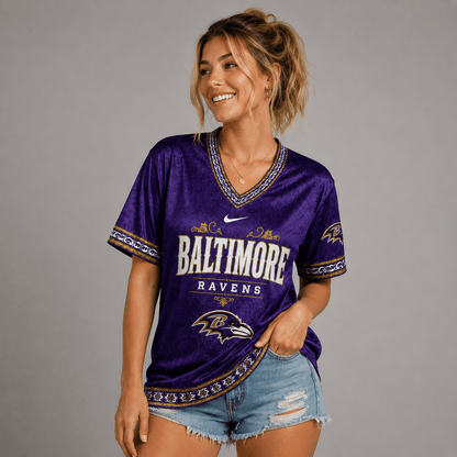 BR Premium NFL Classic Floral Satin Shirt
