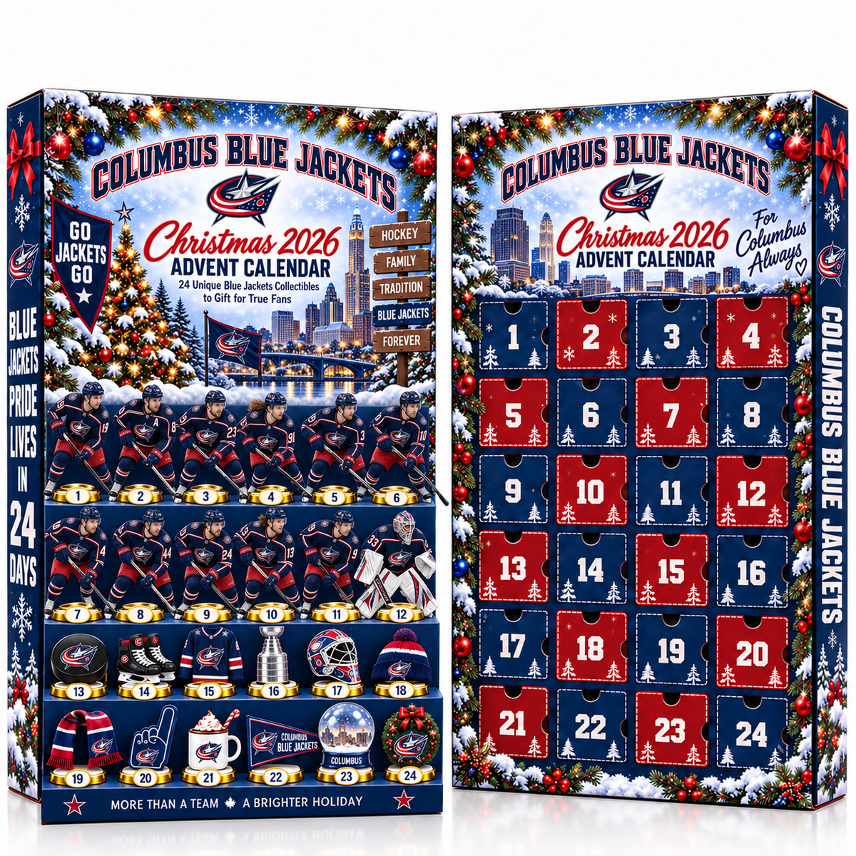 CBJ x NHL Christmas 2026 Advent Calendar Blink Box