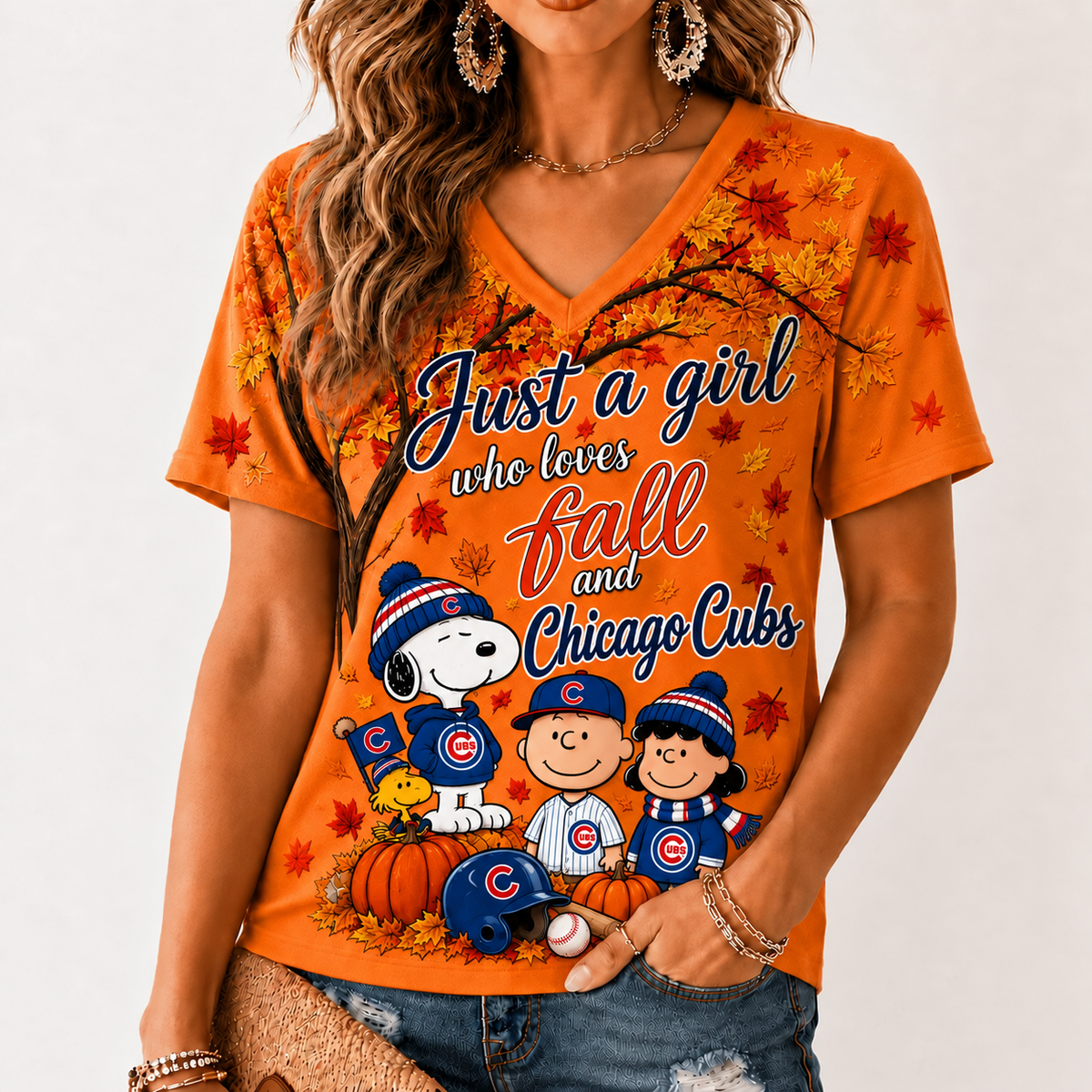 CC Premium MLB Fall Season V-Neck