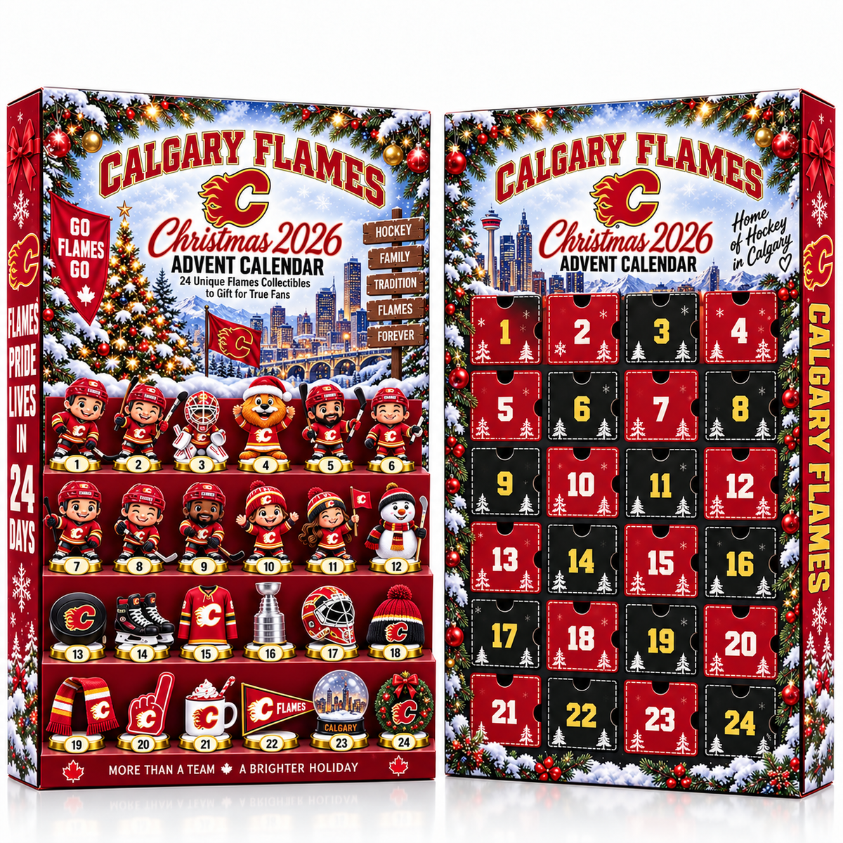 CF x NHL team Advent Calendar Box New Style For Fan