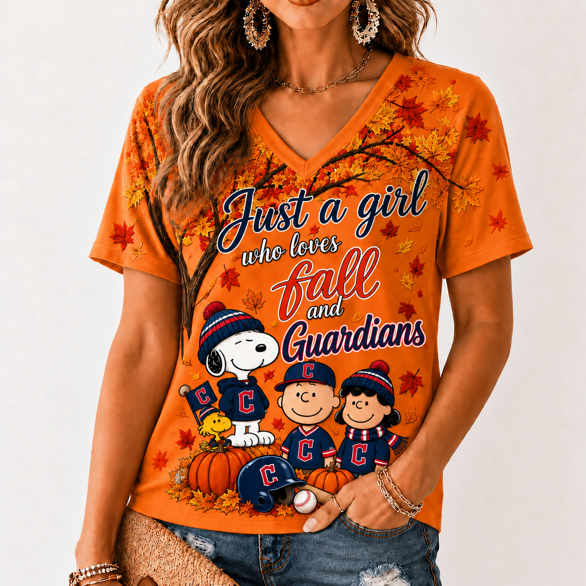 CG Premium MLB Fall Season V-Neck
