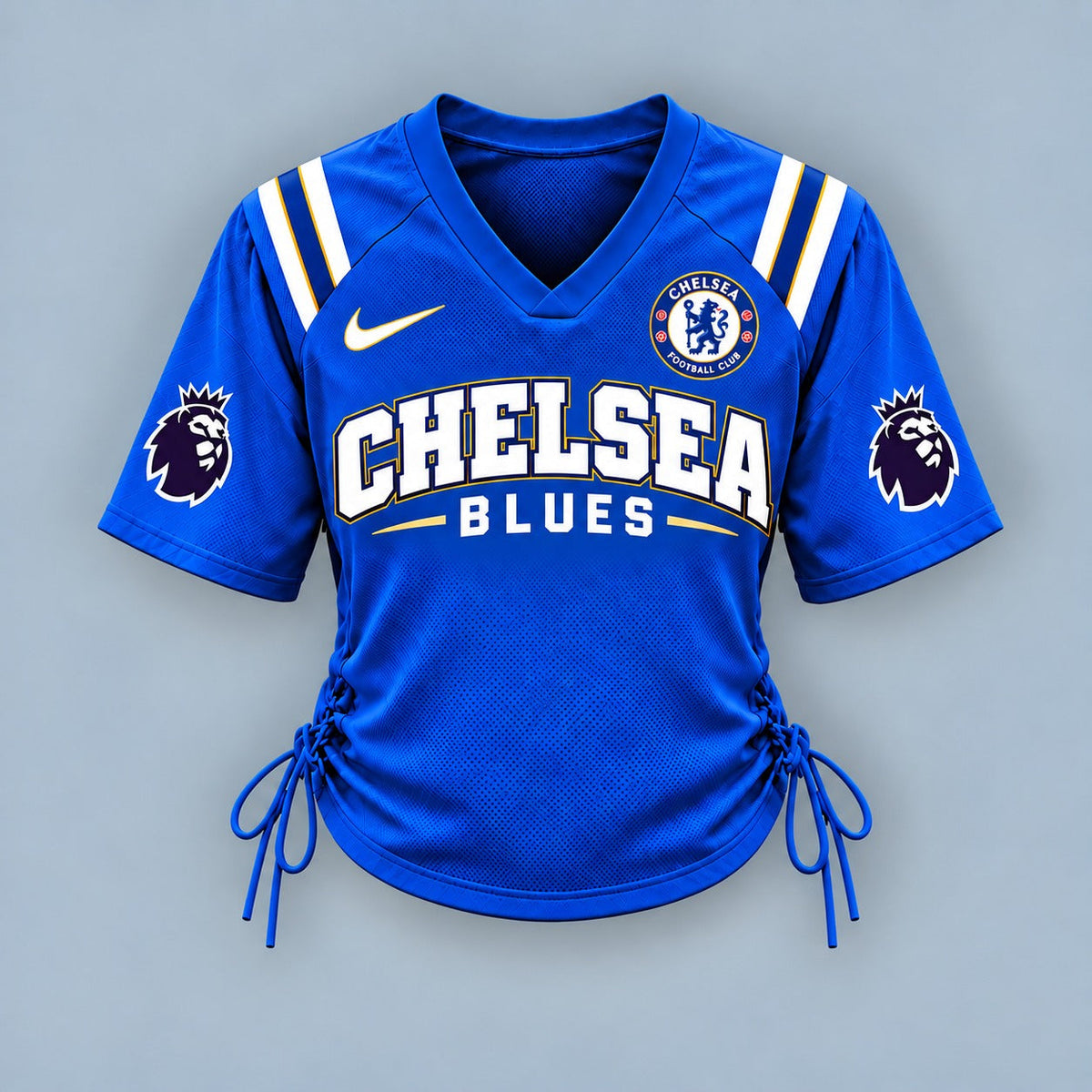 CHE Premium EPL Game Day Women Lace-Up Jersey Shirt