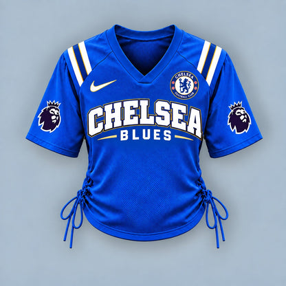 CHE Premium EPL Game Day Women Lace-Up Jersey Shirt