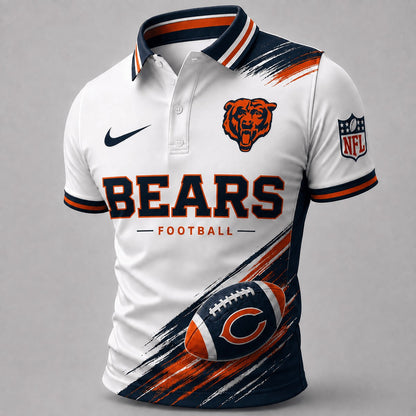 CHI Premium NFL Dynamic Gridiron Style Polo