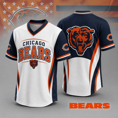 CHI Premium NFL Team Spirit V-Neck Jersey