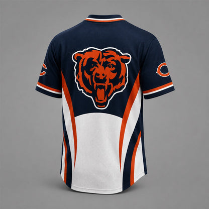CHI Premium NFL Team Spirit V-Neck Jersey