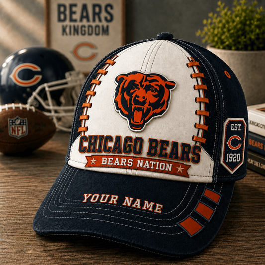 CHI x NFL Personalized Classic Cap
