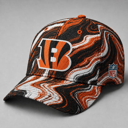 CIN Premium NFL Artistic Flow Classic Cap