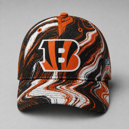CIN Premium NFL Artistic Flow Classic Cap