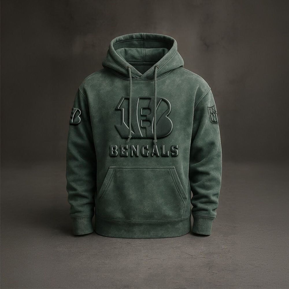 CIN x NFL Embossed Hoodie