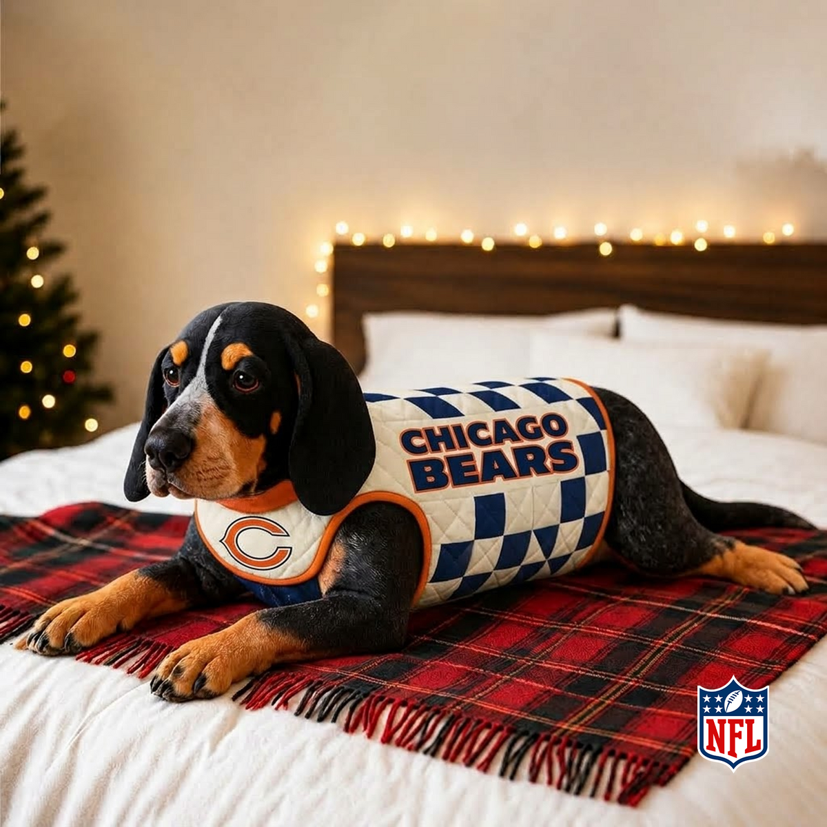 CHI x NFL LUXURIOUS PLUSH PILLOW