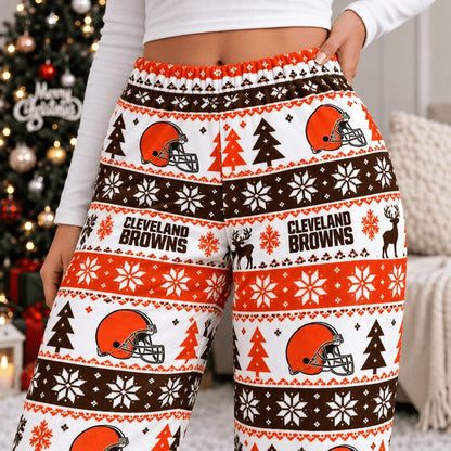 CLE Premium NFL Christmas Casual Pants