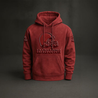 CLE x NFL Embossed Hoodie