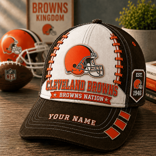 CLE x NFL Personalized Classic Cap