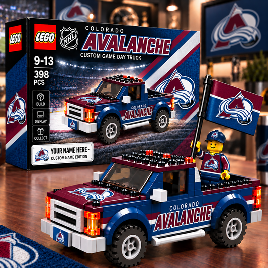 COL x NHL Building Blocks Truck Toy Set V2