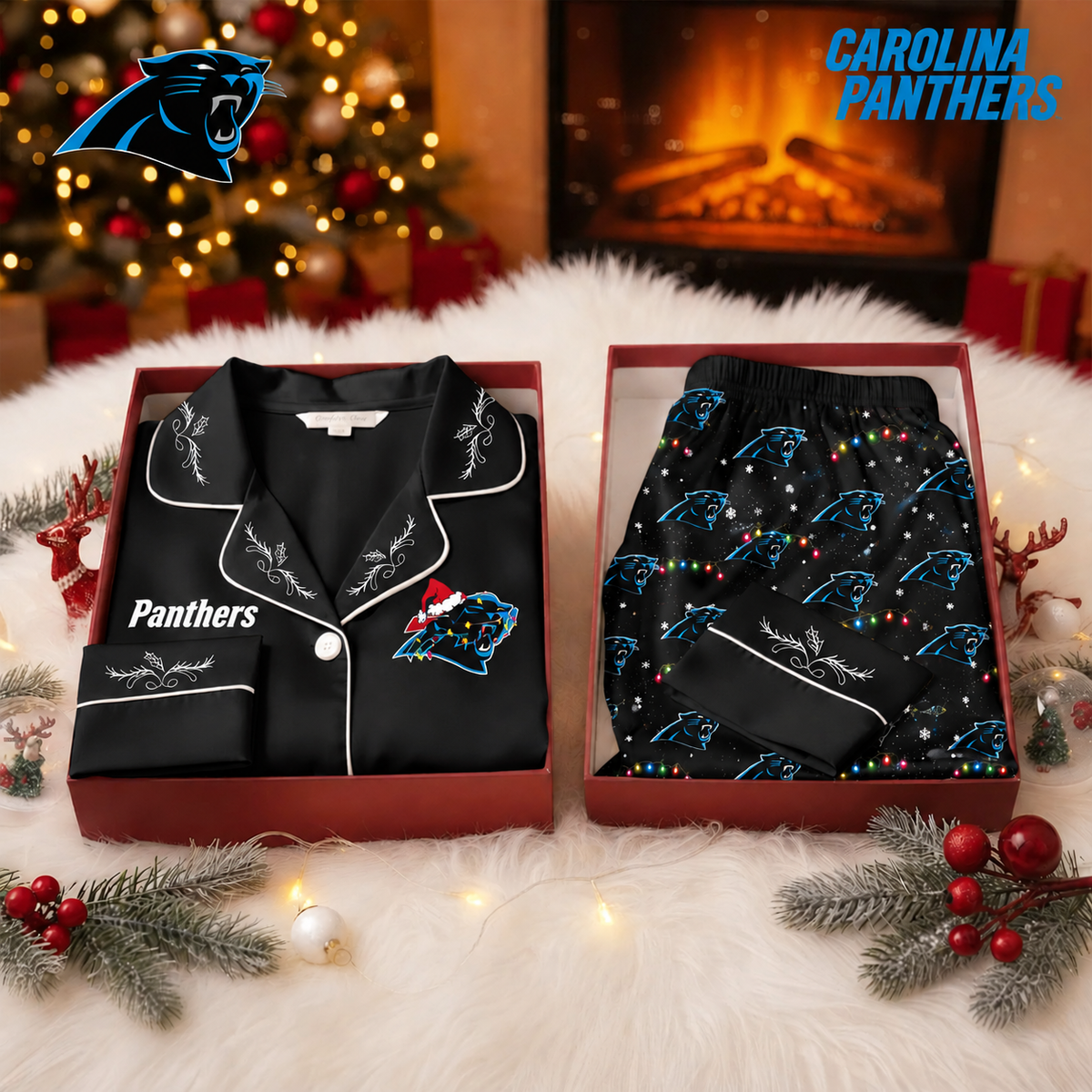 CP Premium NFL Christmas Cozy Pajama