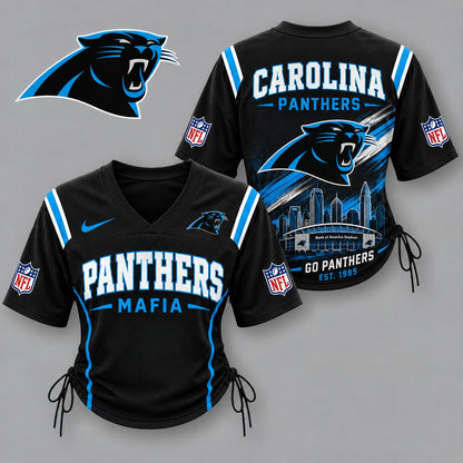 CP Premium NFL Game Day Women Lace-Up Jersey Shirt