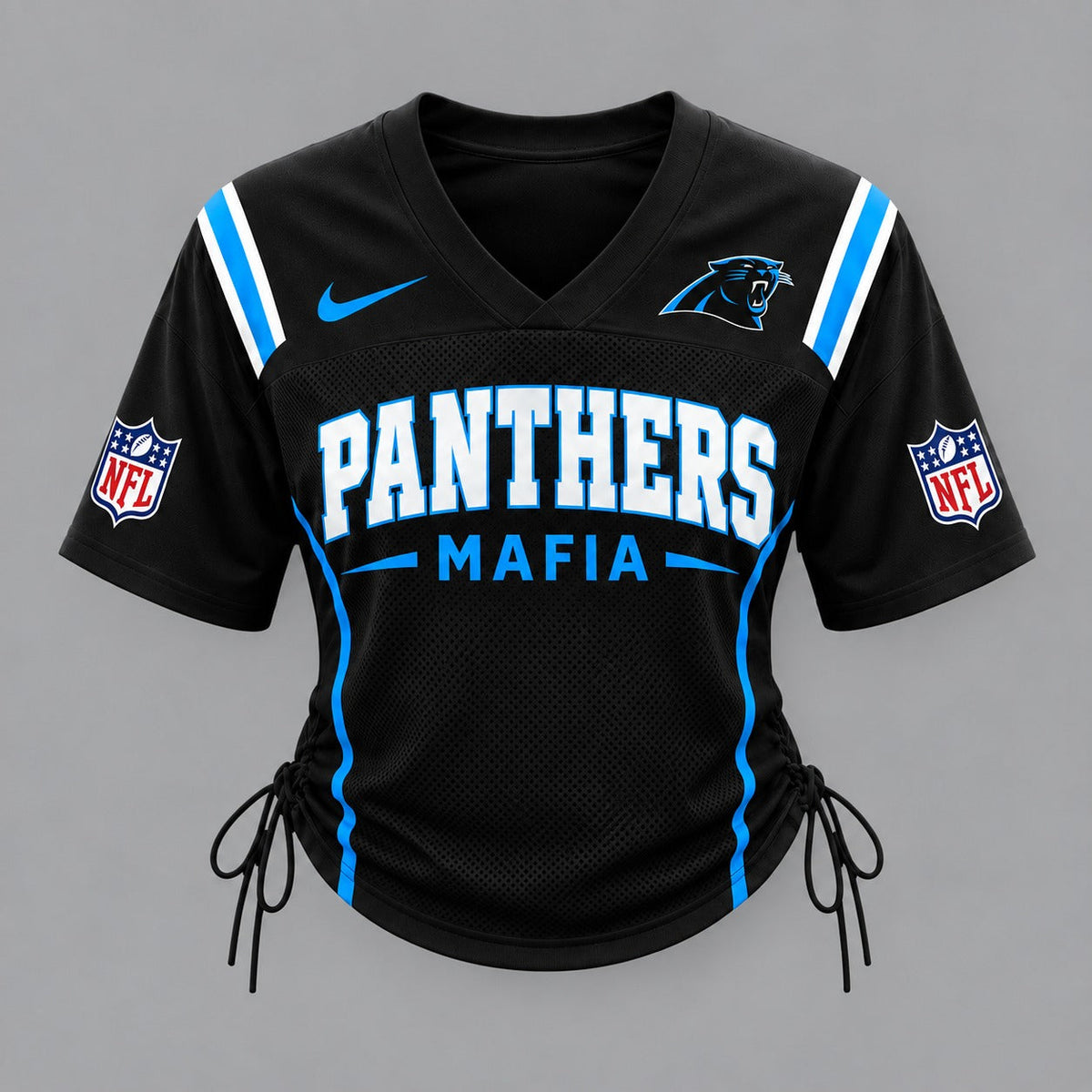 CP Premium NFL Game Day Women Lace-Up Jersey Shirt