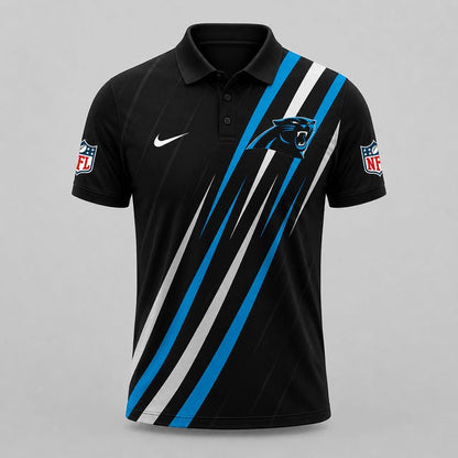 CP Premium NFL Premium Athletic Stripe Polo Shirt